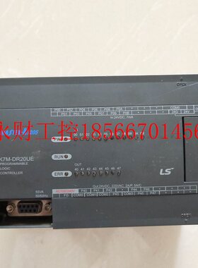 议价K7M-DR20UE LS MasterK120s系列经济型20点PLC8成新质保半￥