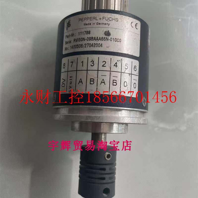 议价拆机原装德国P+F倍加福编码器RV150N-09BAAA66N-01000现货￥