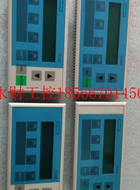 议价全新原装TD200文本显示器 6ES7272-0AA30-0YA1 无包装 现货￥
