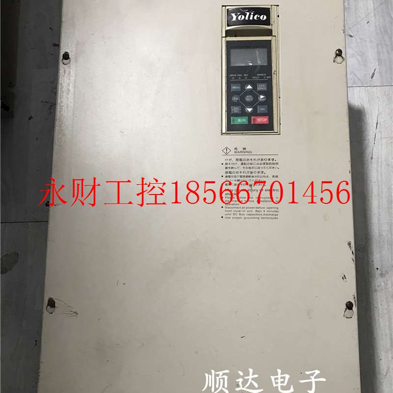 议价Yolico优利康变频器YD2055-T4 55KW 三相380V 拆机 质量保￥