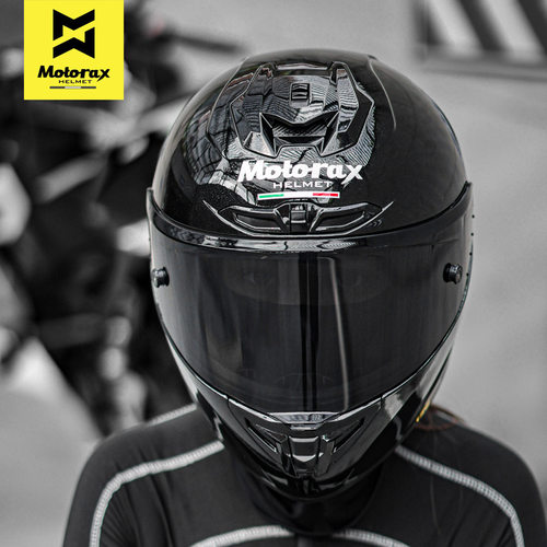Motorax/R50S锦鲤星空黑头盔男女四季个性酷机车摩托车全盔