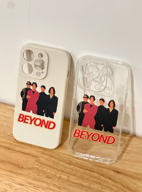 金毛玲出品｜Beyond手机壳港风黄家驹周边插画同款适用于苹果华为