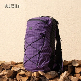 STAYWILD 戶外徒步雙肩包男防潑水18L登山包背包 我不是鳥神