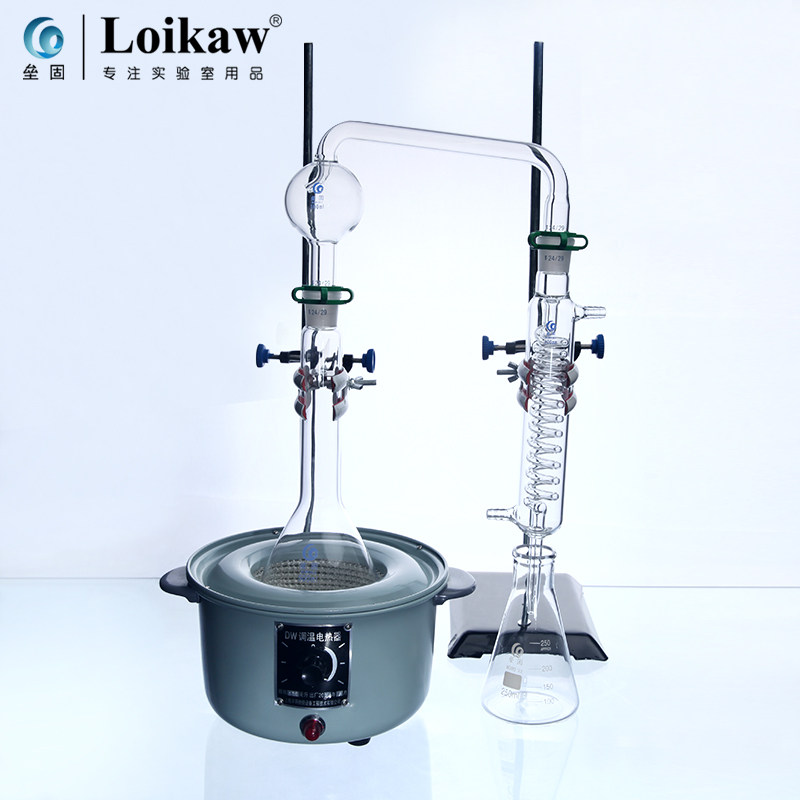 氨氮蒸馏装置500ml/24# 凯氏定氮蒸馏器 双联 四联蒸馏装置