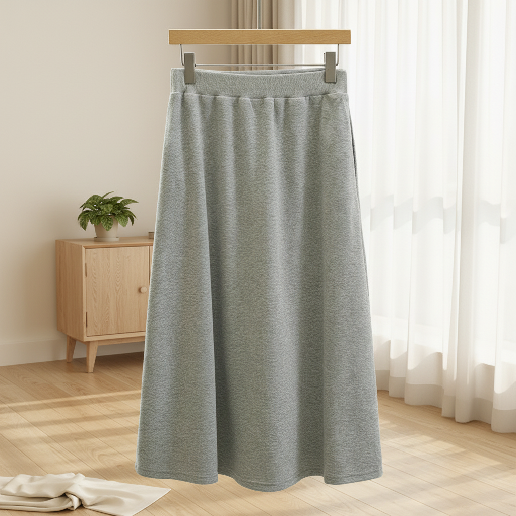 【OV】高腰垂感包臀过膝显瘦半身裙品牌折扣店25夏百搭A字型裙子,女装/女士精品,半身裙,淘宝优惠券,粉丝福利购,淘宝优惠卷