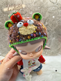 超萌Zsiga嘎子姐向往之处可动人偶穿搭娃衣搭配配饰小熊礼物帽棕