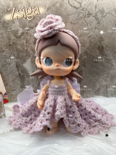 Zsiga向往动人之处嘎子姐娃衣穿搭八分之一可动人偶大拖尾公主裙