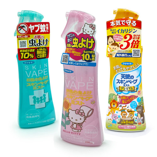 日本VAPE驱蚊喷雾自用温和