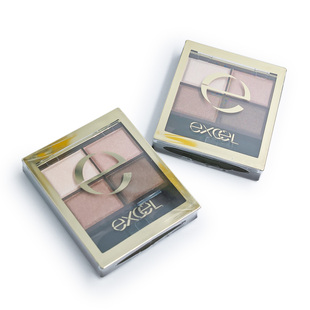 日本 EXCEL 大地四色眼影 细腻服贴易上色!持久不晕染