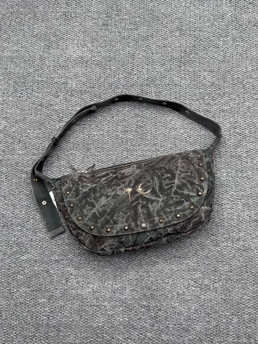 THUG CLUB Bio Army Messenger Bag Camo 迷彩 铆钉做旧单肩包