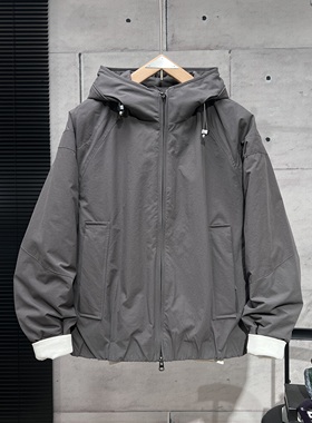 2026春季新款连帽棉服外套薄棉简约时尚大气棉服外套休闲百搭时尚