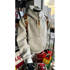 1506-1/WY351/P49秋季小众解构外套cleanf重磅硬挺连帽衫图片