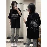 1506-1/TYGBEX6011/P43重磅复古风印花短袖T恤男女潮宽松，商品下架区，星座1506-1