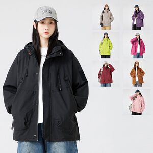 1506-1/JCLJ901/P50防水休闲连帽登山冲锋衣夹克外套图片