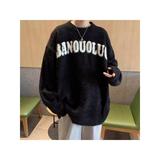 1506/M52161/P52圆领毛衣针织衫男潮牌帅气秋冬季打底衫1，男装T恤，星座1506-1