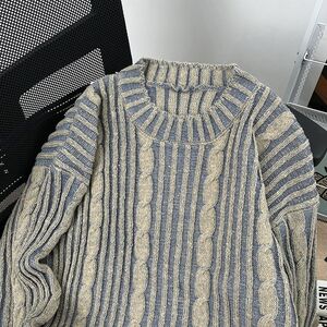 1506-1/MM2451/P52秋冬加厚毛衣男韩版潮流宽松日系图片