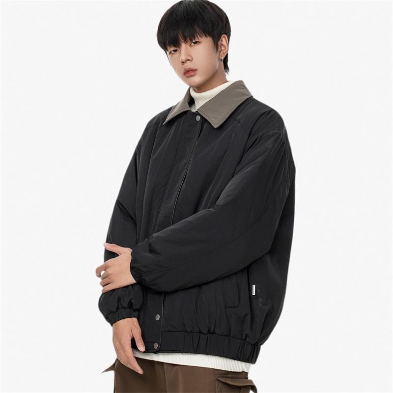 1506-1/M8606/P75潮情侣棉衣撞色宽松INSstudios男士棉服,男装棉衣,星座1506-1