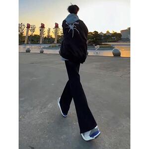 1506-1/KG16061/P39美式复古cleanfit微喇牛仔裤男图片