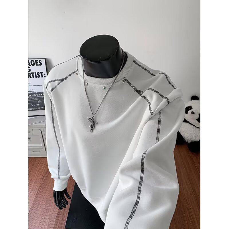 1506-1/WX32951/P42潮牌宽松简约情侣打底上衣潮牌，男装T恤，星座1506-1