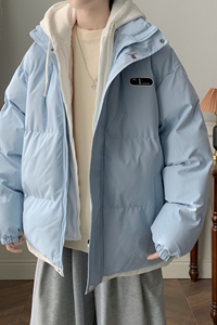 1506/M80291/P69冬季棉服套装男生假两件棉衣外套两件套4图片
