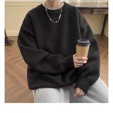 1506/MMY6021/P44秋冬款慵懒风宽松毛衣高级感内搭打底针织衫1，男装T恤，星座1506-1