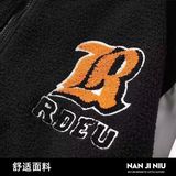 1506/BMY2021/P49冬季摇粒绒外套潮牌痞帅高级感冬装棒球领棉服1，男装棉衣，星座1506-1