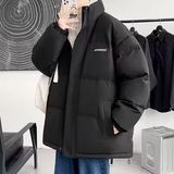 1506/M2061/P64冬季加绒加厚面包服新款潮流日系简约棉衣外套4，男装棉衣，星座1506-1