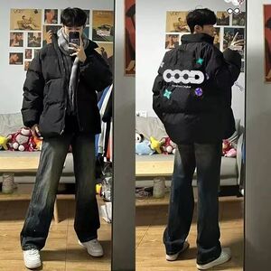 1506/M7881/P59新款冬季棉服棉衣男生加厚保暖面包服外套1图片