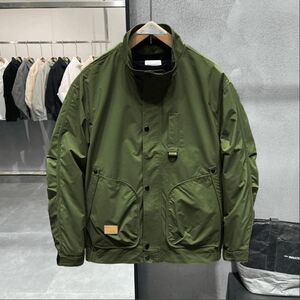 1506-1/JX041/P61日系潮流休闲嘻哈男防水机能冲锋夹克图片