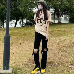 1506-1/KGA181/P42百搭高腰显瘦显腿长直筒裤图片