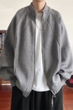 1506-1/MGT311/P79美式复古拉链圆领针织毛衣男，男装针织衫/毛衣，星座1506-1