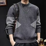 1506-1/M50191/P57美式复古潮牌拼接撞色针织衫毛衣男，男装针织衫/毛衣，星座1506-1