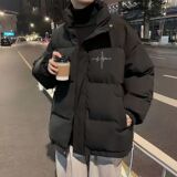 1506/QY2990/P63美式高街复古潮流棉服男冬季加厚立领棉衣外套1，男装棉衣，星座1506-1