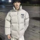 1506/MF9091/P98冬季美式复古刺绣字母棉服男女冬季棉袄1，男装棉衣，星座1506-1