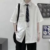 1506-1/C2651/P31学院风班服潮流情侣装衬衣上衣男，男装衬衫，星座1506-1