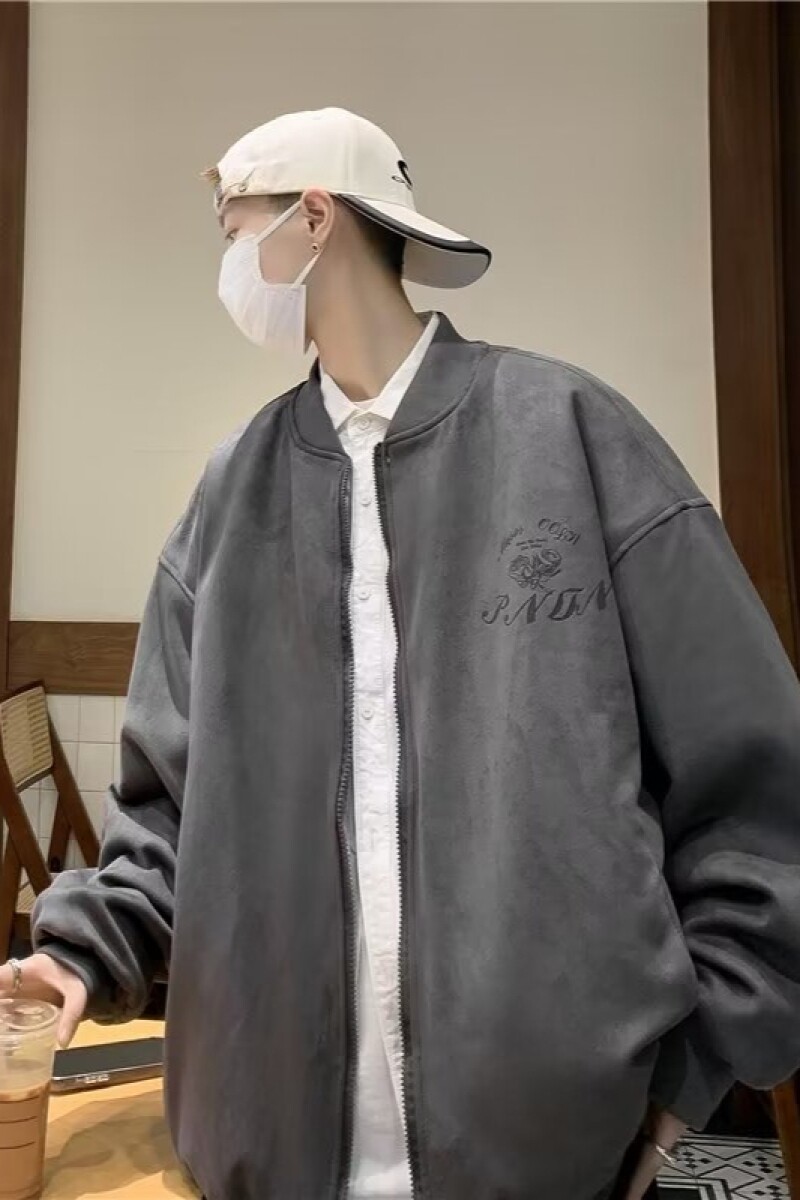 1506/MY66111/P74美式高街麂皮绒秋冬季新款棉服上衣外套男2,男装棉衣,星座1506-1