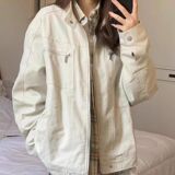 1506-1/JPX960021/P64立领牛仔外套痞帅高级感牛仔衣，男装工装外套，星座1506-1