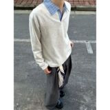 1506-1/CQYRJTK441/P40秋季高知miu系长袖polo衫美式cleanfit外套，男装Polo衫，星座1506-1