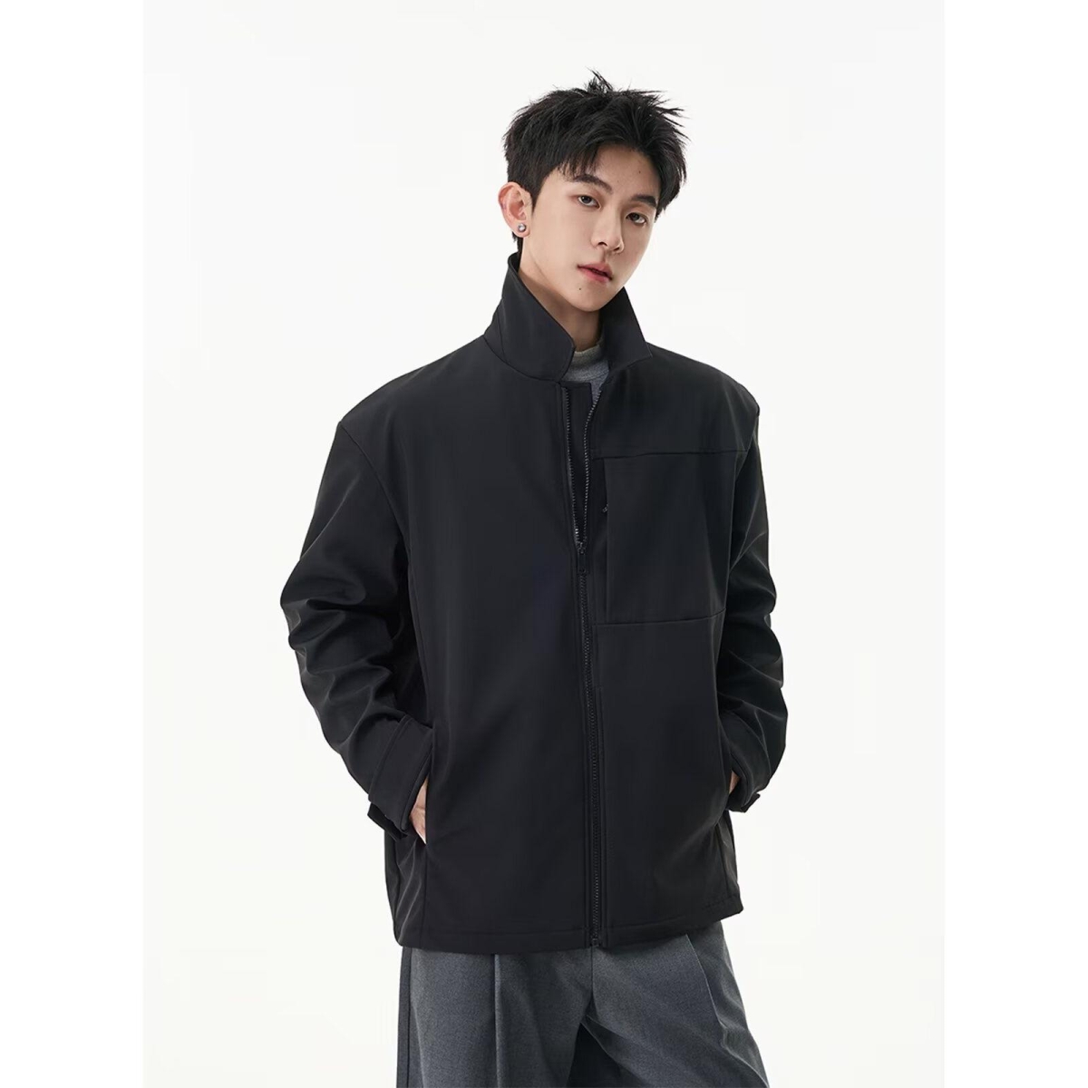 1506-1/JHY2321/P77新款高级感夹克外套韩版通勤上衣，男装夹克，星座1506-1