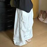 1506-1/KA8028/P44肌理感阔腿裤工装弯刀裤中性休闲长裤男，男装工装外套，星座1506-1