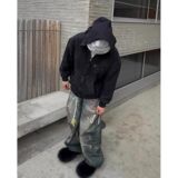 1506-1/KN071/P66打印街头牛仔裤男女同款做旧长裤短裤，男装牛仔裤，星座1506-1