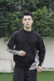 1506-1/M19581/P56毛线针织毛衣男圆领长袖上衣男士，男装针织衫/毛衣，星座1506-1