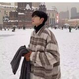 1506/N4291/P64毛呢大衣男士秋冬季加厚夹克风衣韩版1，男装夹克，星座1506-1