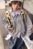 1506-1/JJ2231/P66美式覆古假两件别致棒球外套男，女装短外套，星座1506-1