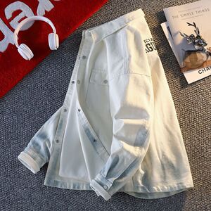 1506-1/C4341/P42秋季新款衬衫男宽松小众设计感上衣图片