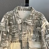 1506-1/DD00281/P67新款衬衫男风宽松衬衫，男装衬衫，星座1506-1
