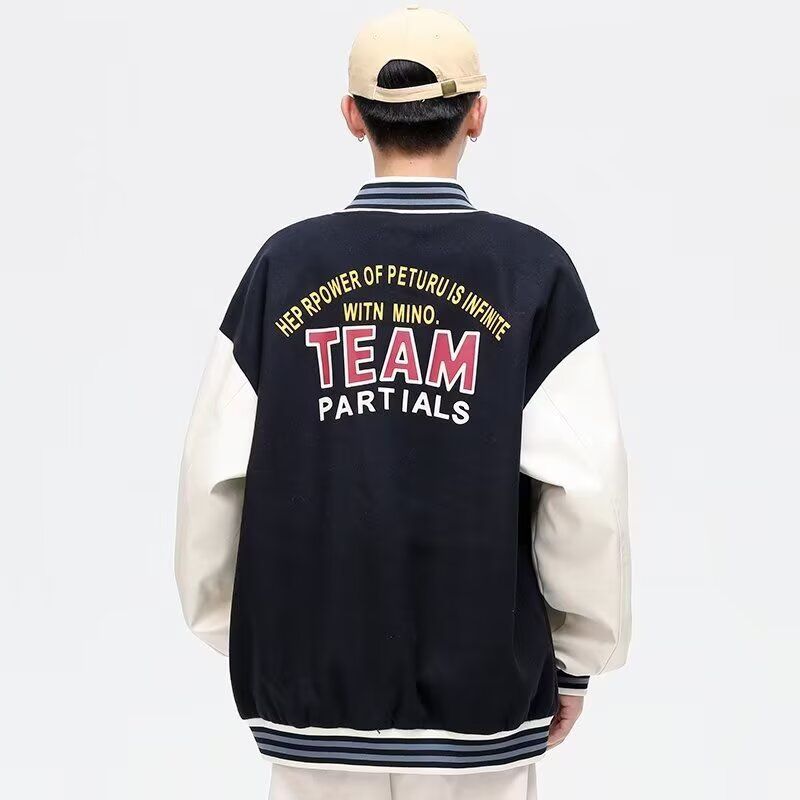 1506-1/JB011/P45春秋季撞色棒球服男装外套,女装短外套,星座1506-1