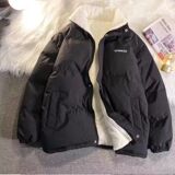 1506/Mms7771/P59冬季羊羔绒立领加绒加厚面包服棉衣男女1，男装棉衣，星座1506-1