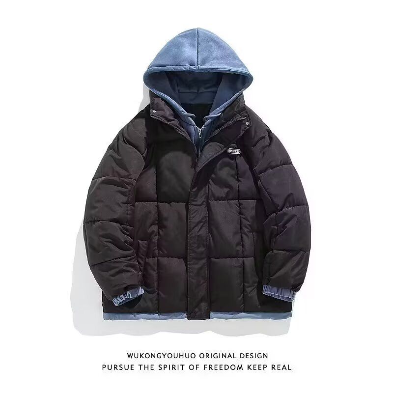 1506/M2131/P71冬季加绒加厚面包服新款潮流日系简约棉衣外套1,男装棉衣,星座1506-1
