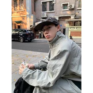 1506-1/JJ481/P99春秋季高级感宽松百搭休闲飞行员夹克图片